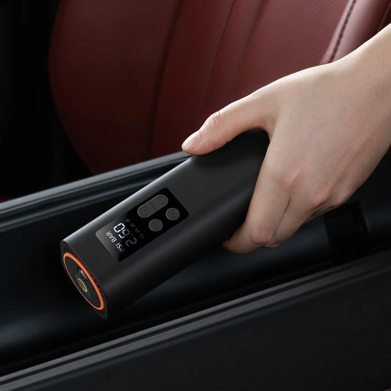 Уценка Автомобильный насос Baseus Super Mini Inflator Pump (CRCQ000001), Вскрытая упаковка / Black 7, купить оптом с доставкой