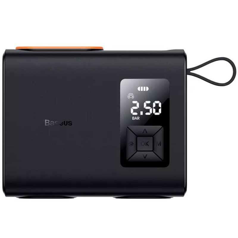 Автомобільний насос Baseus Mega EnergyPump Series Dual Cylinder 6000 mAh (CRNL060001) на малюнкі №1