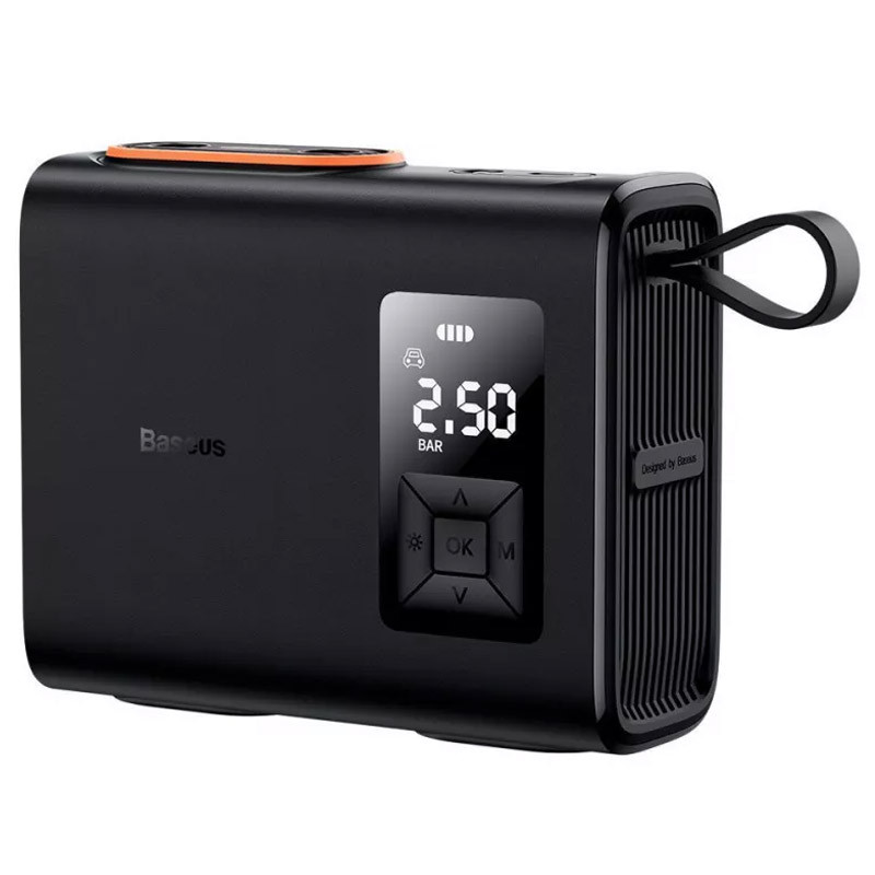 Автомобільний насос Baseus Mega EnergyPump Series Dual Cylinder 6000 mAh (CRNL060001) на малюнкі №2