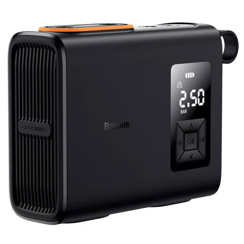 Автомобільний насос Baseus Mega EnergyPump Series Dual Cylinder 6000 mAh (CRNL060001) на малюнкі №3