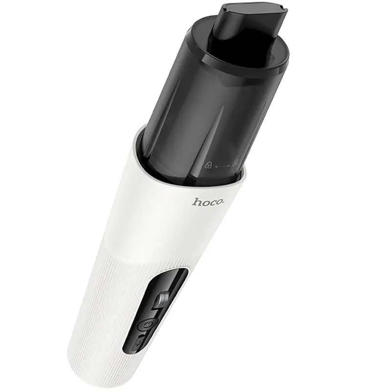 Портативный пылесос Hoco ZP16 Wave portable car vacuum cleaner, White 4, купить оптом с доставкой