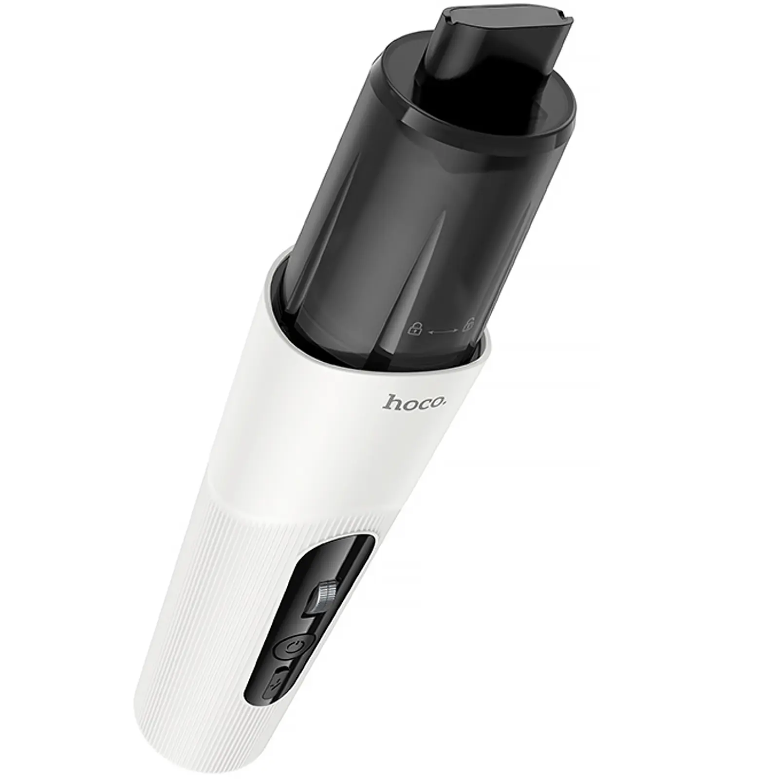 Портативный пылесос Hoco ZP16 Wave portable car vacuum cleaner, White 4, купить оптом с доставкой
