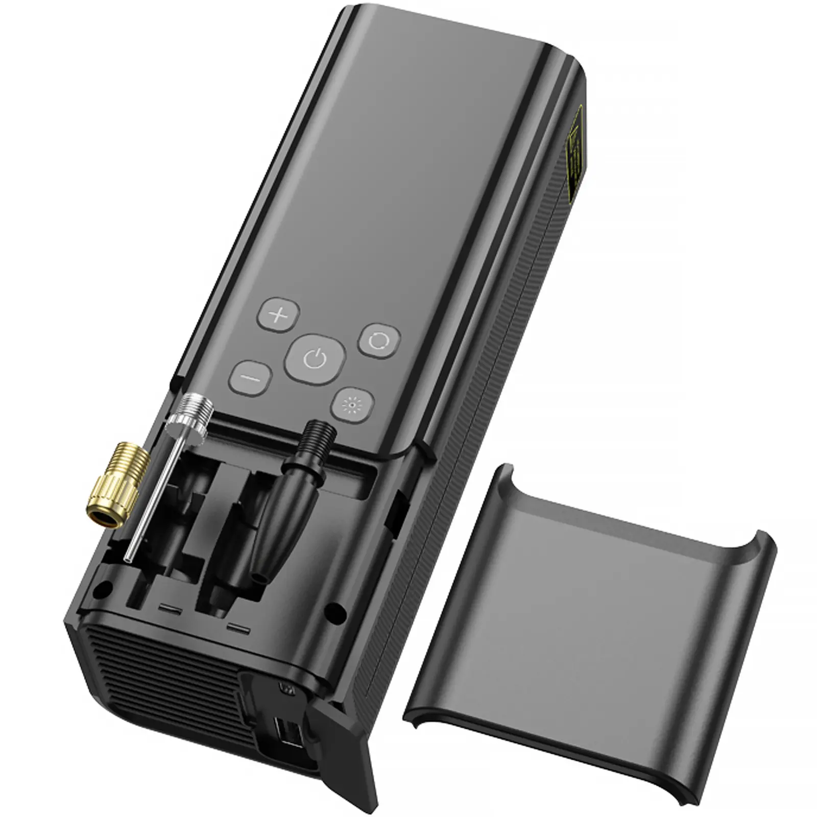 Уценка Автомобильный насос Hoco ZP7 Maddy smart (5000 mAh), Мятая упаковка / Black 4, купить оптом с доставкой