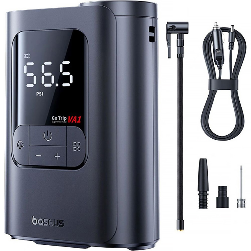 Автомобильный насос Baseus GoTrip VA1 Pro (C01197), Cosmic Black 5, купить оптом с доставкой