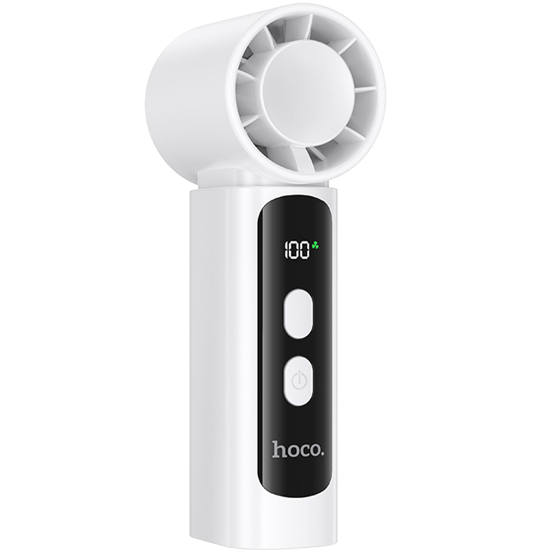 Портативний вентилятор Hoco HX601 handheld folding fan 3000 mAh на малюнкі №1