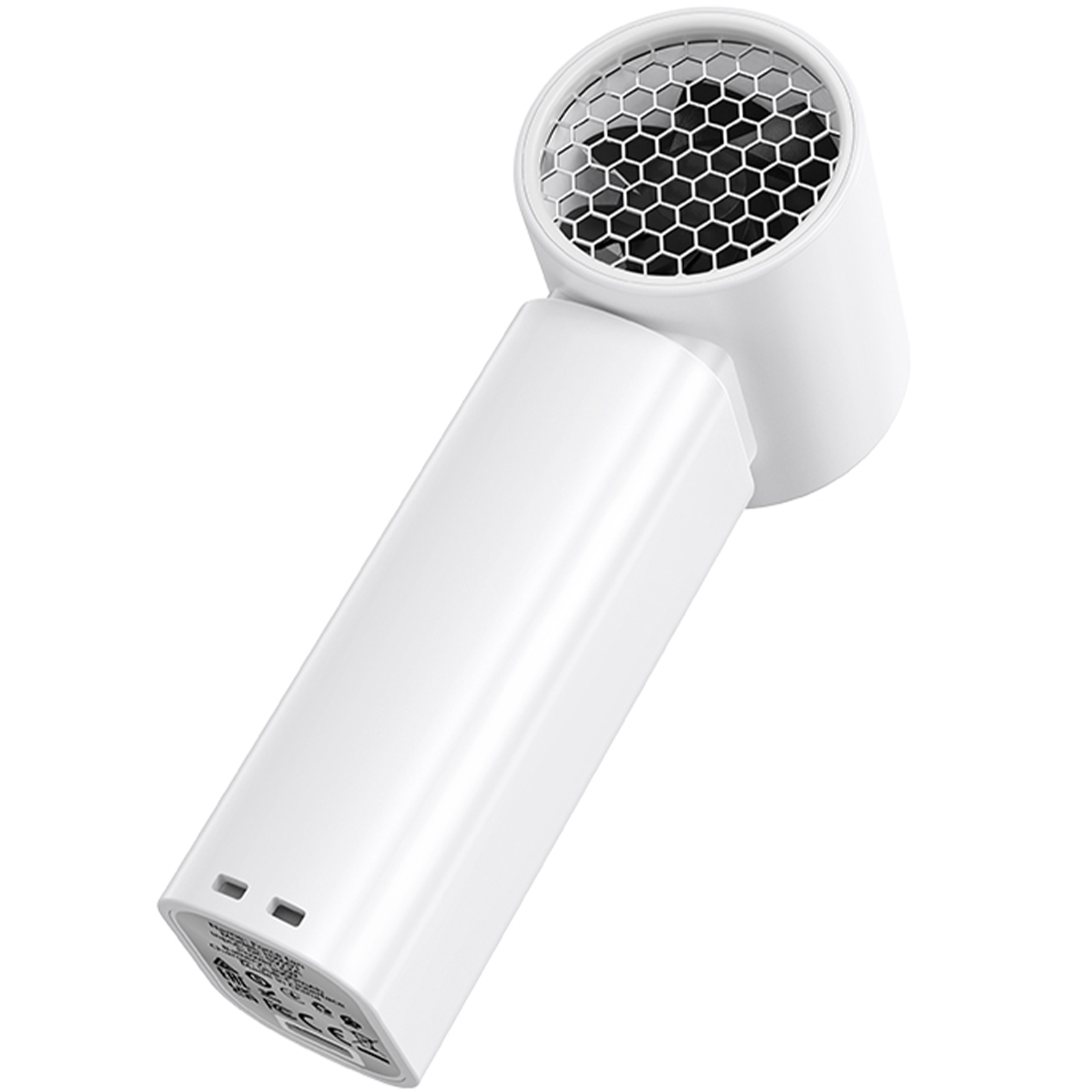 Портативный вентилятор Hoco HX601 handheld folding fan 3000 mAh, White 2, купить оптом с доставкой