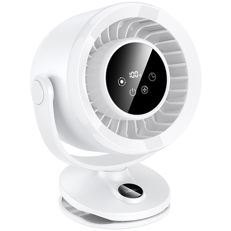 Портативный вентилятор Hoco HX608 handheld folding fan 3600 mAh на картинке №1