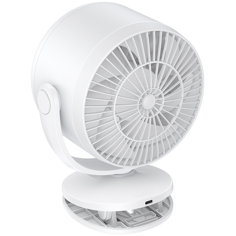 Портативный вентилятор Hoco HX608 handheld folding fan 3600 mAh на картинке №5