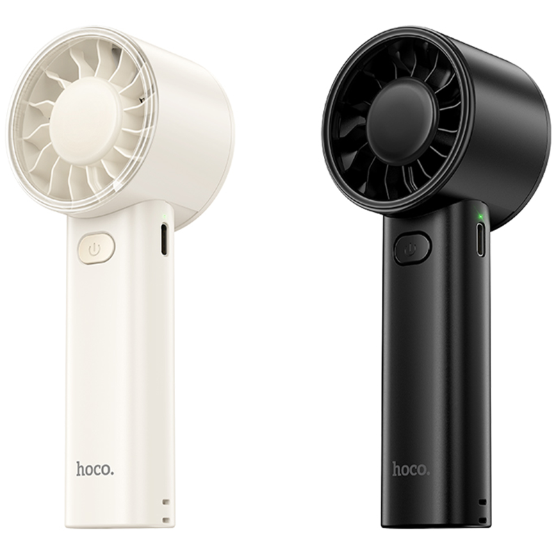 Портативный вентилятор Hoco HX600 handheld folding fan 1200 mAh, купить оптом с доставкой