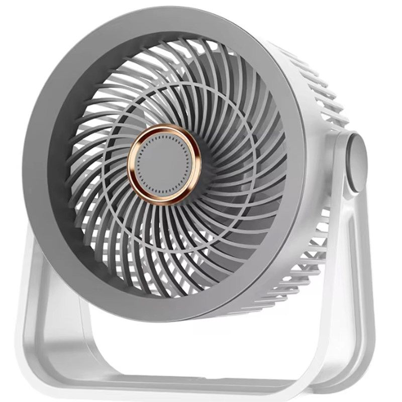 Уценка Портативный вентилятор S35 Built-in aromatherapy/mosquito repellent box 2400mAh, Мятая упаковка / White / Gray, купить оптом с доставкой