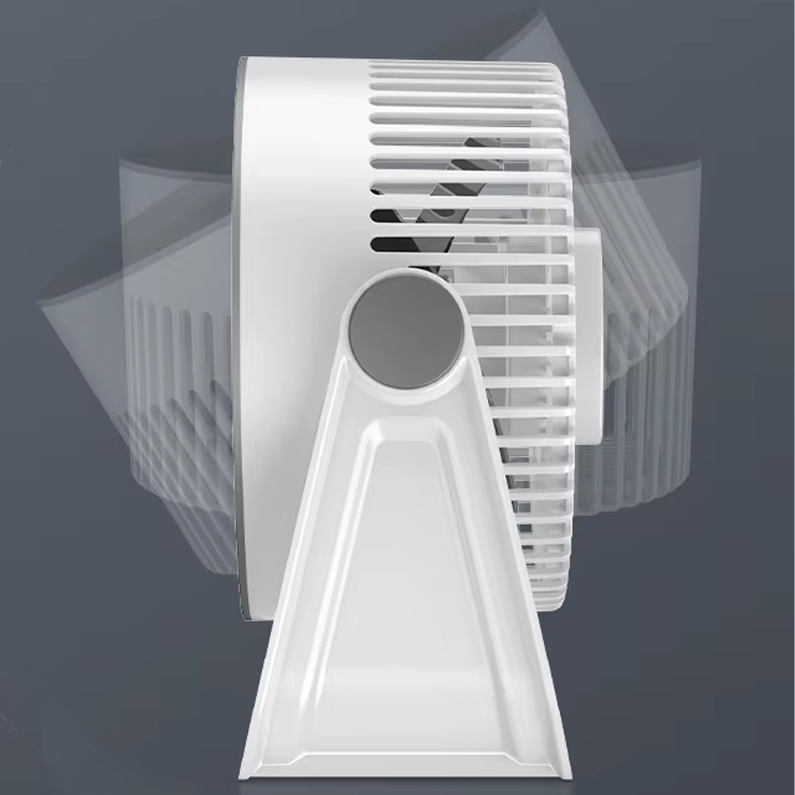 Уценка Портативный вентилятор S35 Built-in aromatherapy/mosquito repellent box 2400mAh, Мятая упаковка / White / Gray 1, купить оптом с доставкой