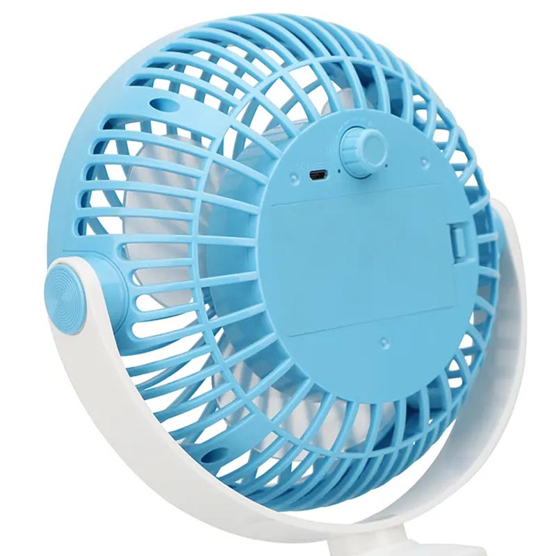Портативный вентилятор Rechargeable mini fan WD-225C 1200mAh смотреть фото №3