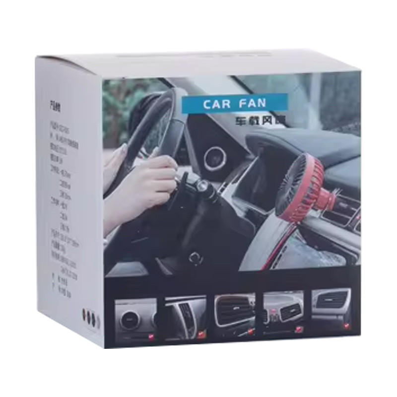 Вентилятор автомобильный в воздуховод с подсветкой F829 смотреть фото №7