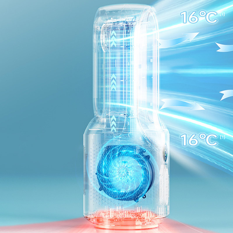 Настільний вентилятор F8 3in1 з Bluetooth-динаміком і нічником 4000mAh на малюнкі №4