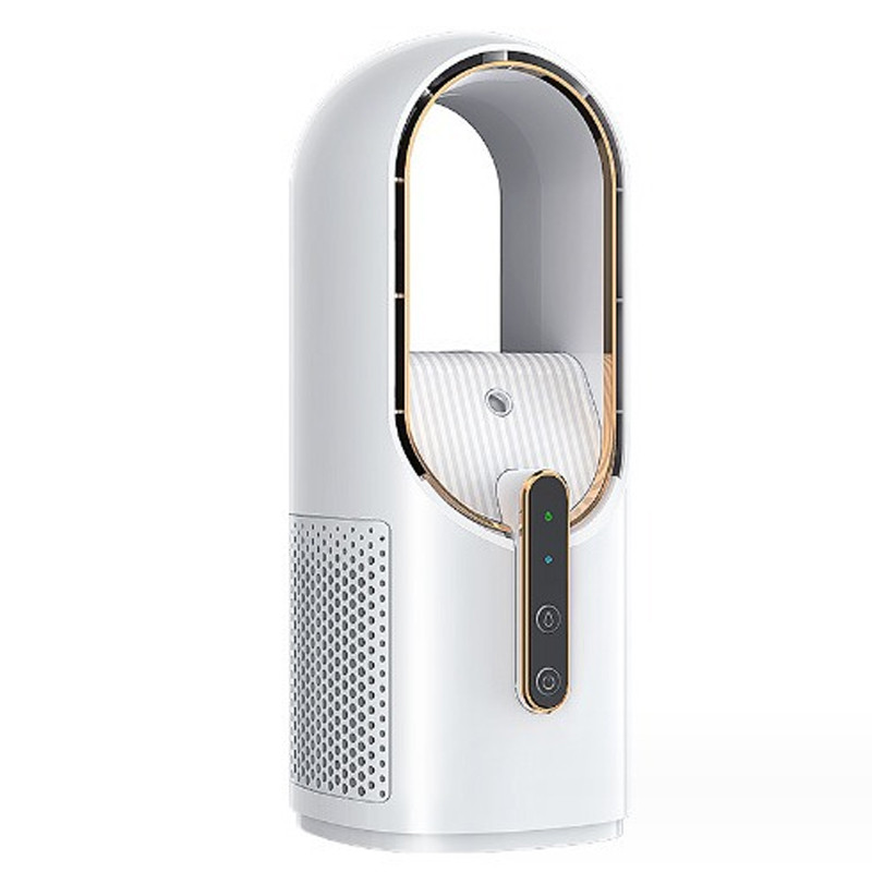 Настільний вентилятор F6 2in1 з зволожувачем повітря 2200mAh на малюнкі №2