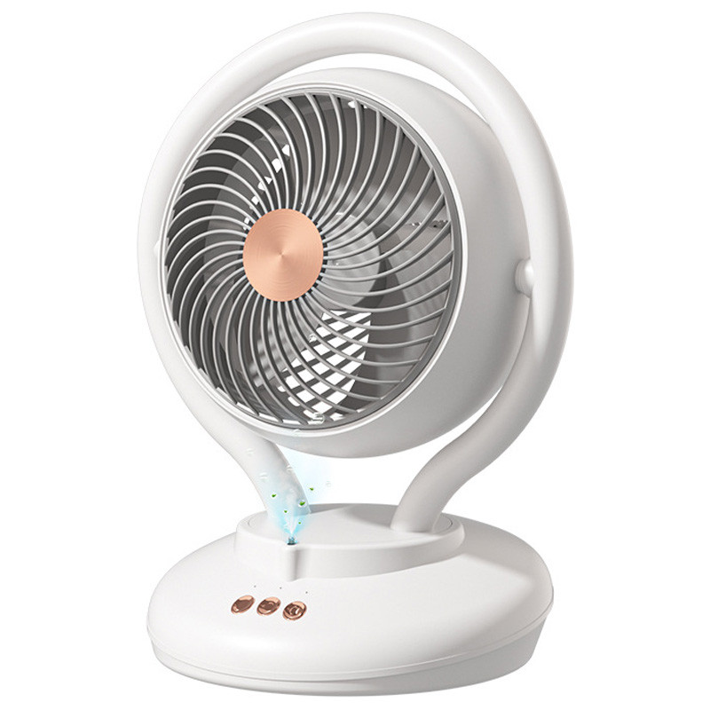 Настільний вентилятор F12 з негативною іонізацією 6000mAh на малюнкі №1