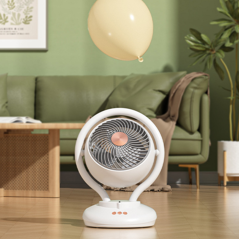 Настільний вентилятор F12 з негативною іонізацією 6000mAh на малюнкі №7