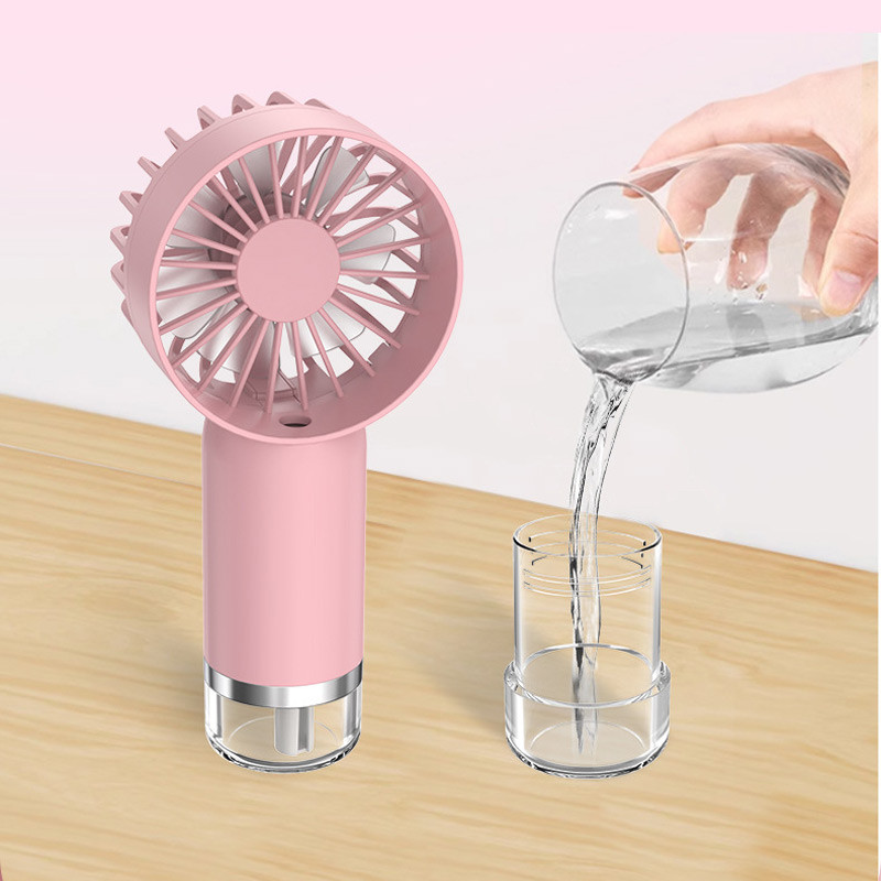 Портативный вентилятор SL610 с водяным охлаждением 500mAh на картинке №4