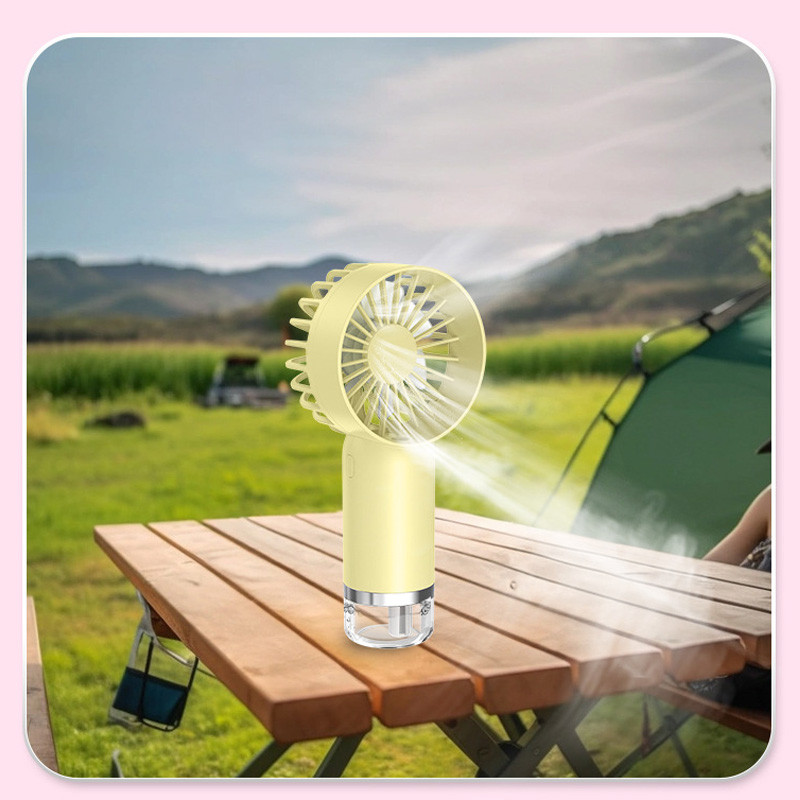 Портативный вентилятор SL610 с водяным охлаждением 500mAh на картинке №5