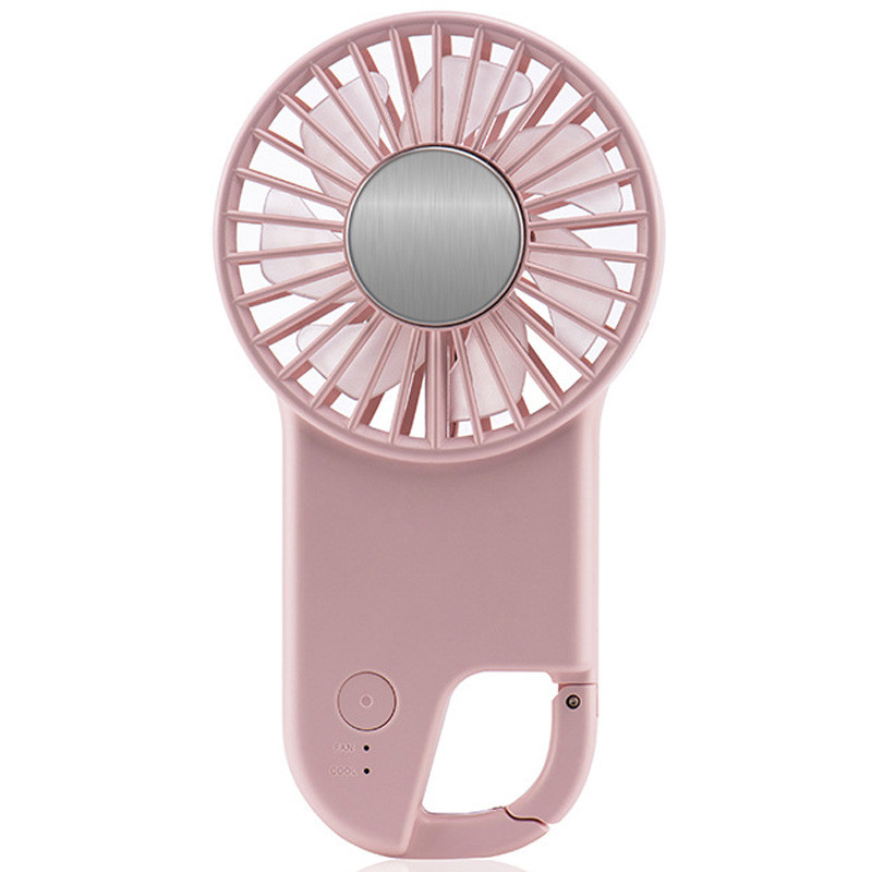 Портативный вентилятор SQT-BF2 с карабином 1800mAh на картинке №1