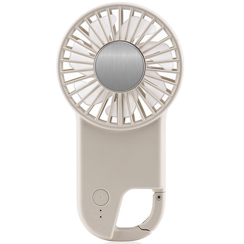 Портативный вентилятор SQT-BF2 с карабином 1800mAh на картинке №1