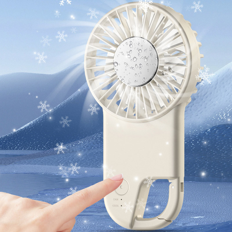 Портативный вентилятор SQT-BF2 с карабином 1800mAh на картинке №7