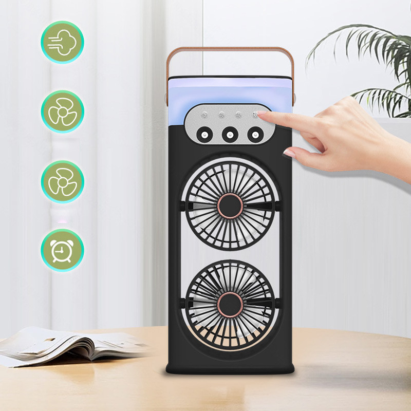 Настільний вентилятор SL617 2in1 з водяним охолодженням на малюнкі №2