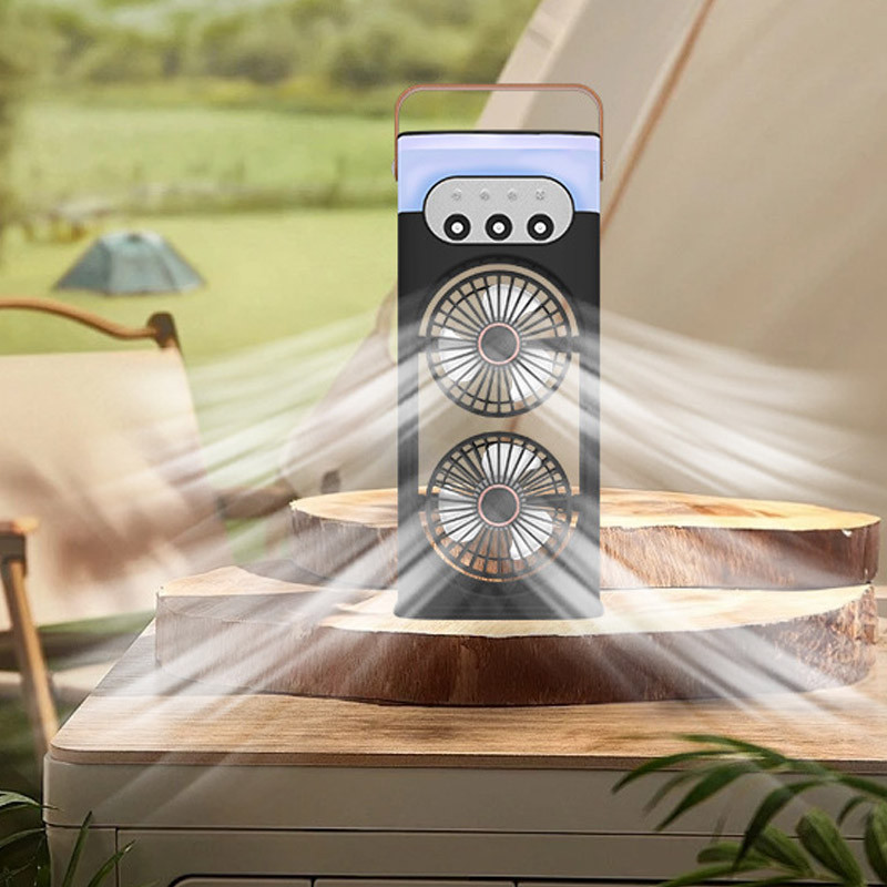 Настільний вентилятор SL617 2in1 з водяним охолодженням на малюнкі №3