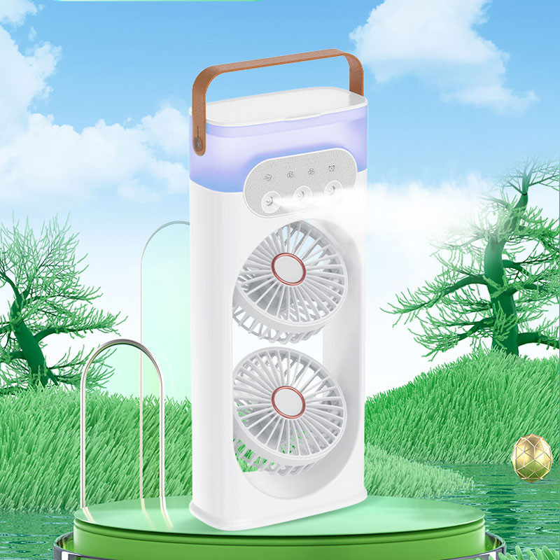 Настільний вентилятор SL617 2in1 з водяним охолодженням на малюнкі №2