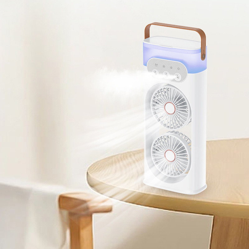 Настільний вентилятор SL617 2in1 з водяним охолодженням на малюнкі №6