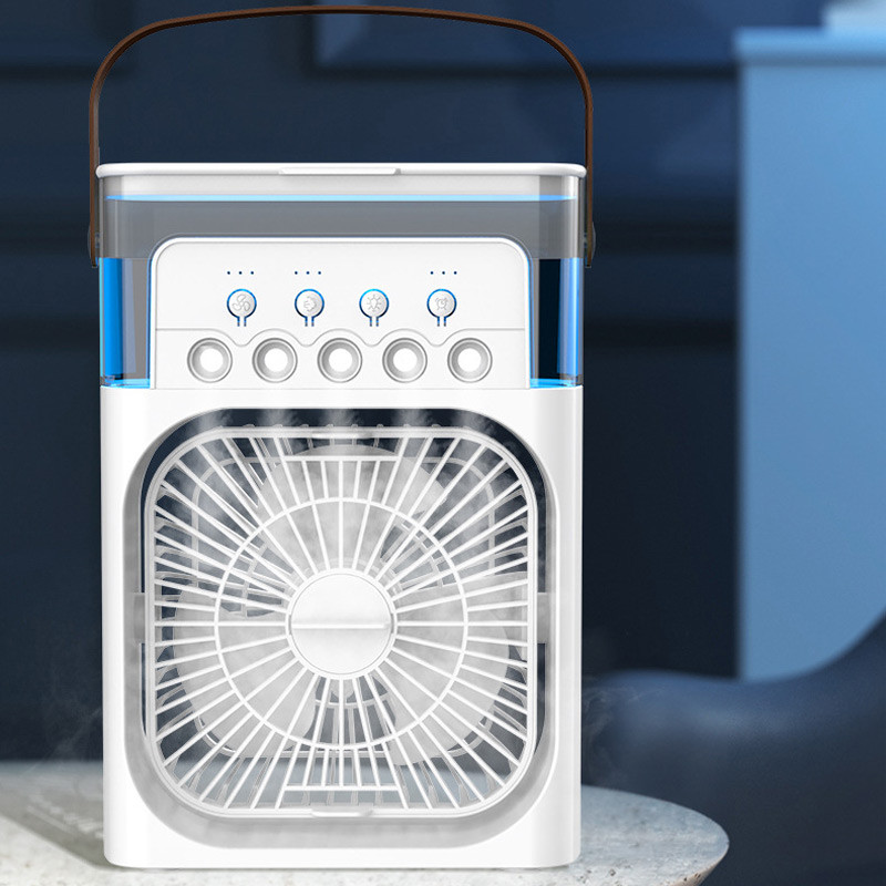 Настільний вентилятор Spray Fan-B 2in1 з регулюванням кута нахилу і водяним охолодженням на малюнкі №6