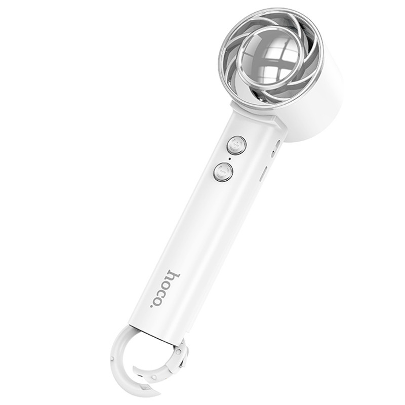 Портативный вентилятор Hoco HX61 Exquisite handheld folding fan 1200 mAh на картинке №5