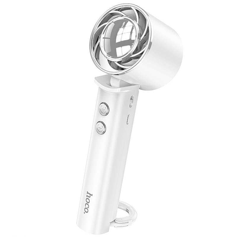 Портативный вентилятор Hoco HX61 Exquisite handheld folding fan 1200 mAh на картинке №6