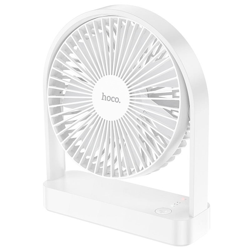 Настільний вентилятор Hoco HX65 ultra-thin desktop fan 2000 mAh на малюнкі №1