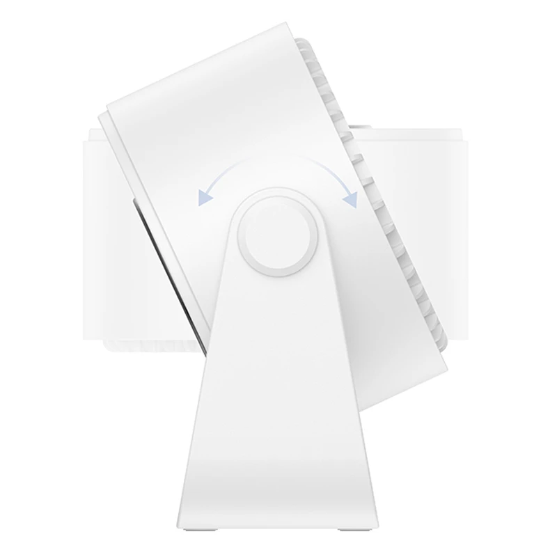 Настольный вентилятор Hoco HX66 desktop circulating fan 3000 mAh, White 4, купить оптом с доставкой