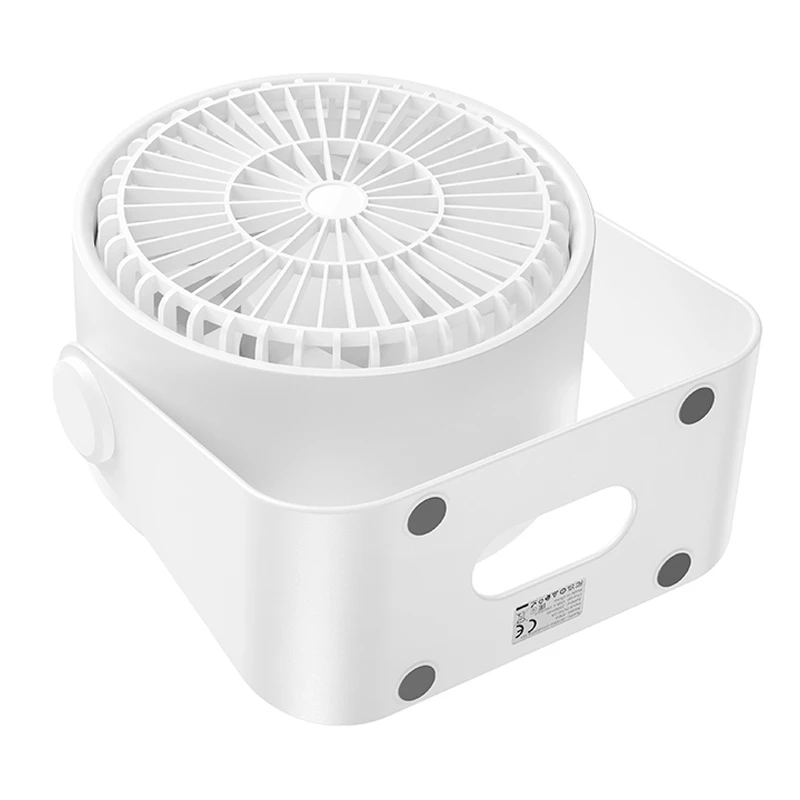 Настольный вентилятор Hoco HX66 desktop circulating fan 3000 mAh, White 6, купить оптом с доставкой