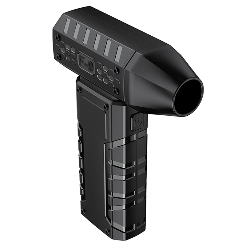Портативний турбовентилятор Hoco HX67 Force fan, Black 2, купити оптом з доставкою
