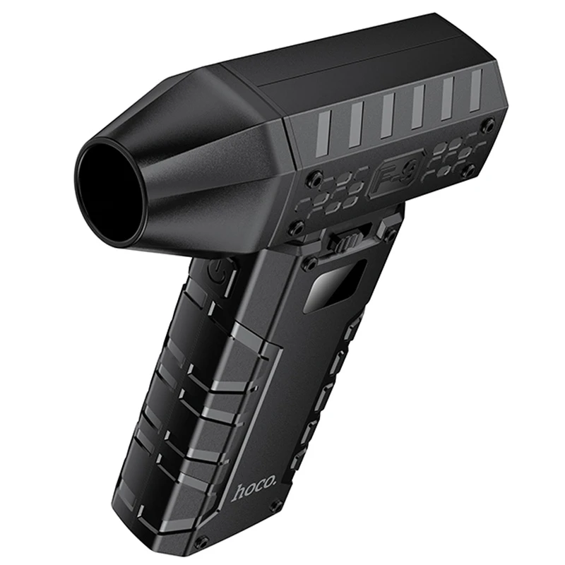 Портативний турбовентилятор Hoco HX67 Force fan, Black 3, купити оптом з доставкою