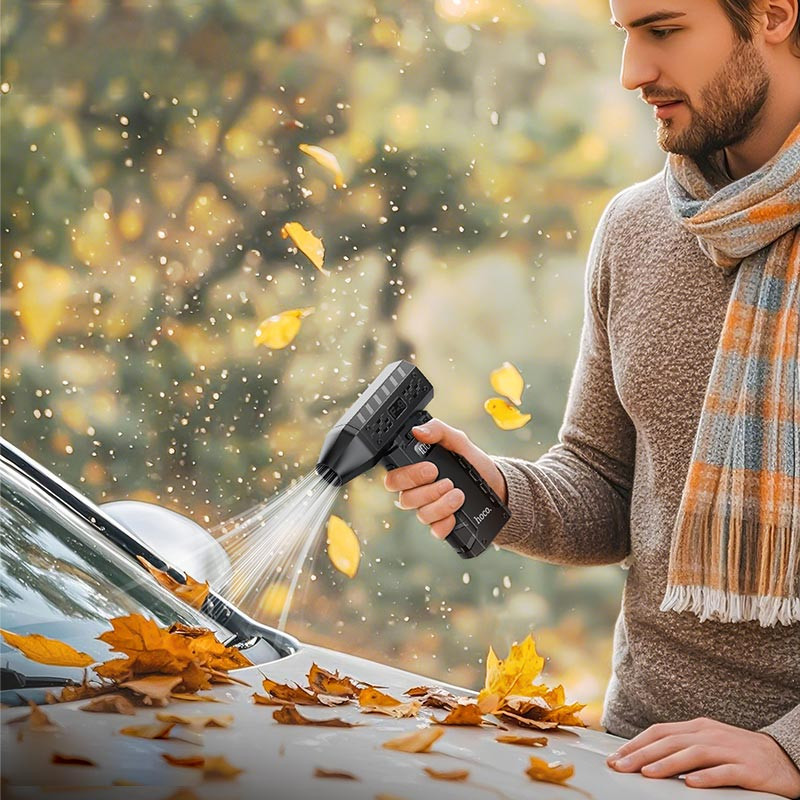 Портативный турбовентилятор Hoco HX67 Force fan на картинке №8