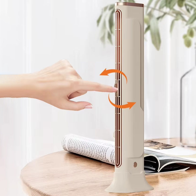 Настільний вентилятор F3 Tower Fan 3 speeds with battery 1200 mAh на малюнкі №2