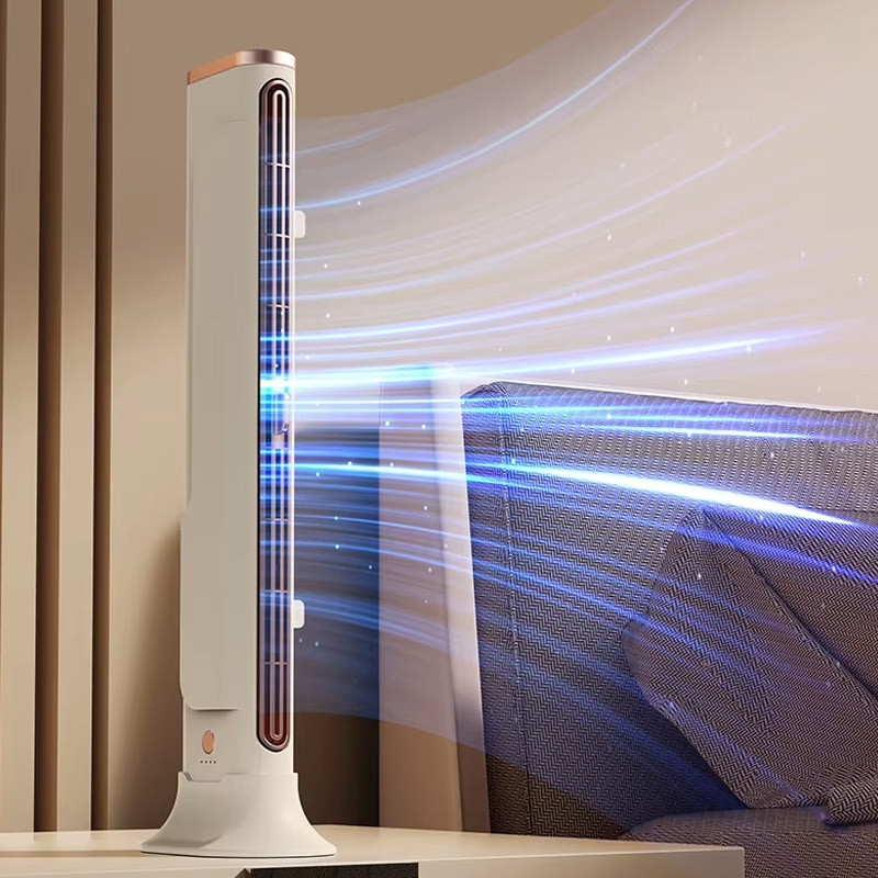 Настільний вентилятор F3 Tower Fan 3 speeds with battery 1200 mAh на малюнкі №8