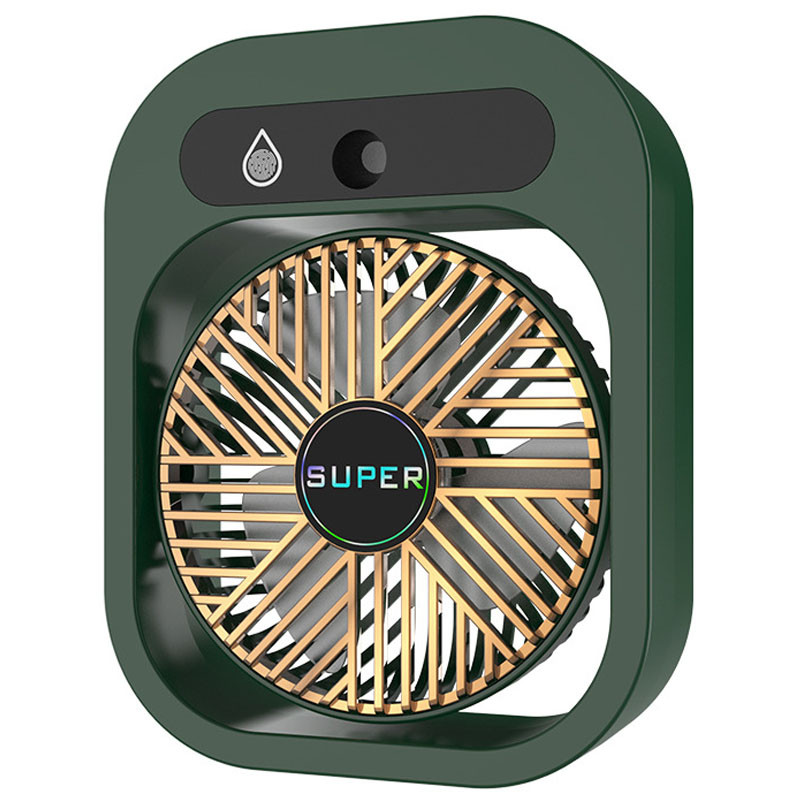 Настільний вентилятор Q8 з водяним охолодженням 1200 mAh на малюнкі №1
