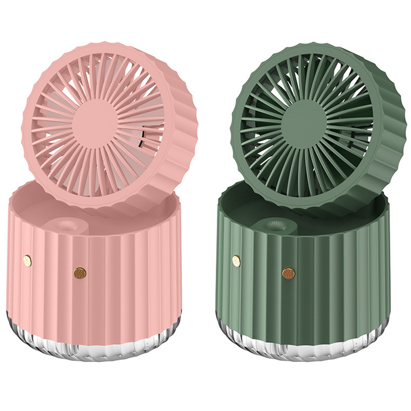 Уценка Настольный вентилятор Rapid Cooling 3in1 с водяным охлаждением и подсветкой 1200 mAh, купить оптом с доставкой