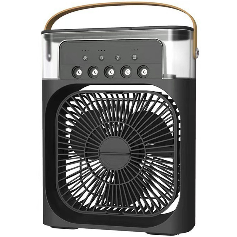 Уценка Настольный вентилятор Spray Fan-B 2in1 с регулировкой угла наклона и водяным охлаждением, Мятая упаковка / Black, купить оптом с доставкой