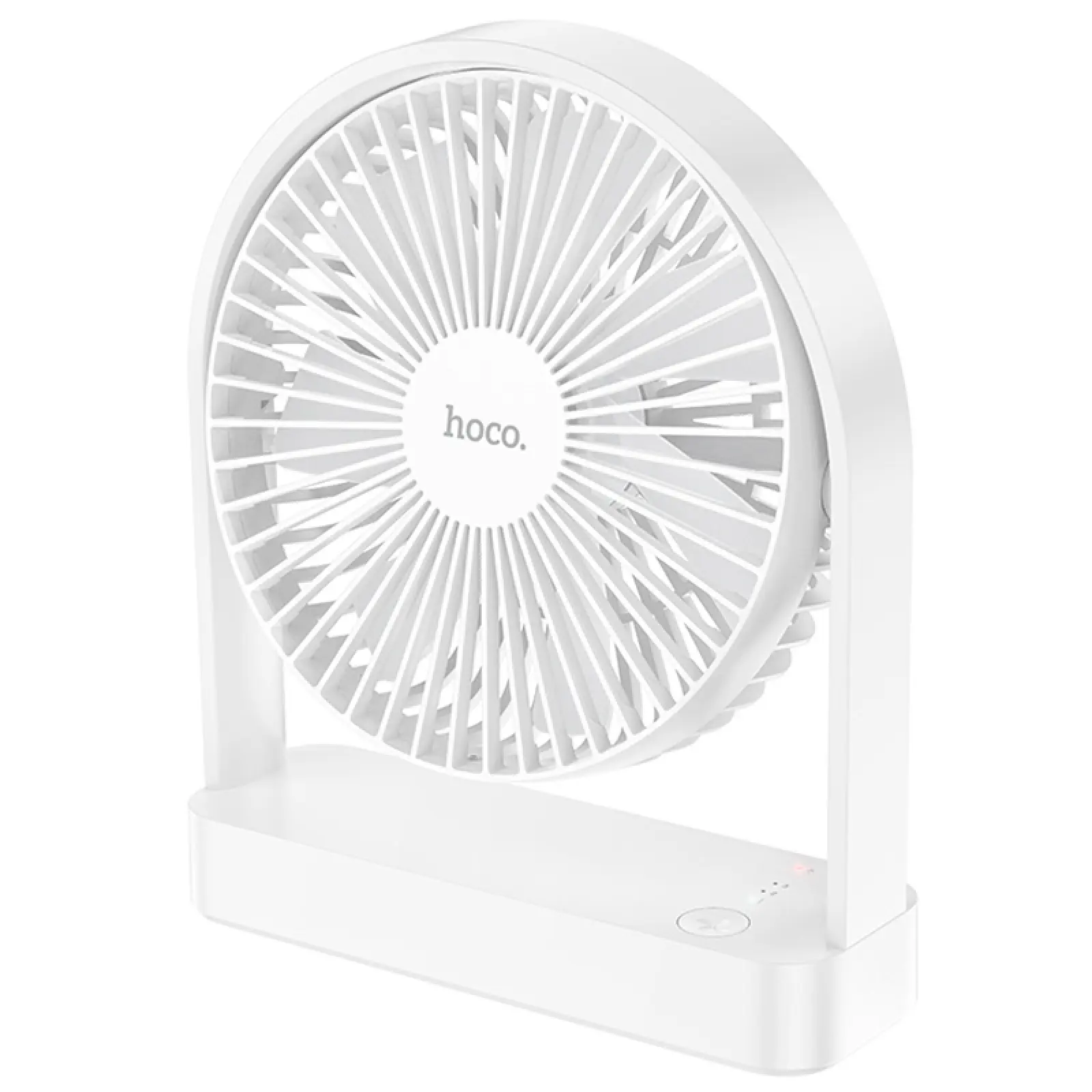 Уценка Настольный вентилятор Hoco HX65 ultra-thin desktop fan 2000 mAh, купить оптом с доставкой
