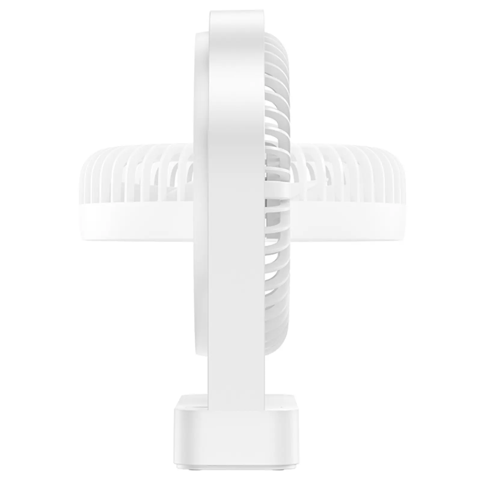Уценка Настольный вентилятор Hoco HX65 ultra-thin desktop fan 2000 mAh, Мятая упаковка / White 3, купить оптом с доставкой