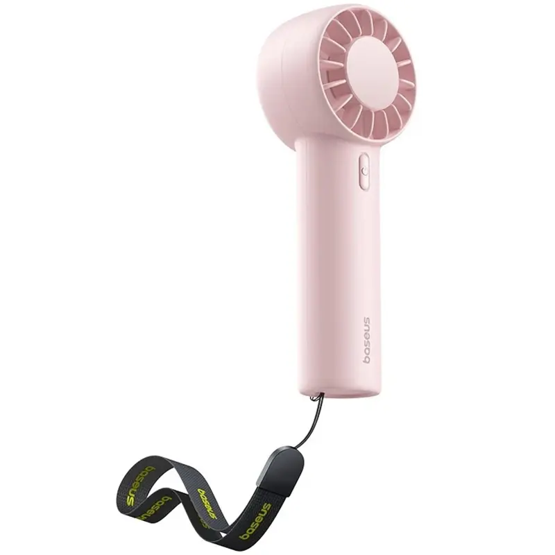 Портативный вентилятор Baseus GoTrip DT1 Mini Turbine 1200 mAh (C0119), Baby Pink, купить оптом с доставкой