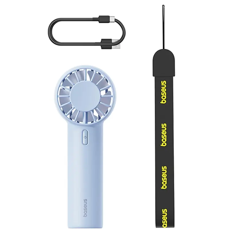 Портативный вентилятор Baseus GoTrip DT1 Mini Turbine 1200 mAh (C0119), Galaxy Blue 1, купить оптом с доставкой