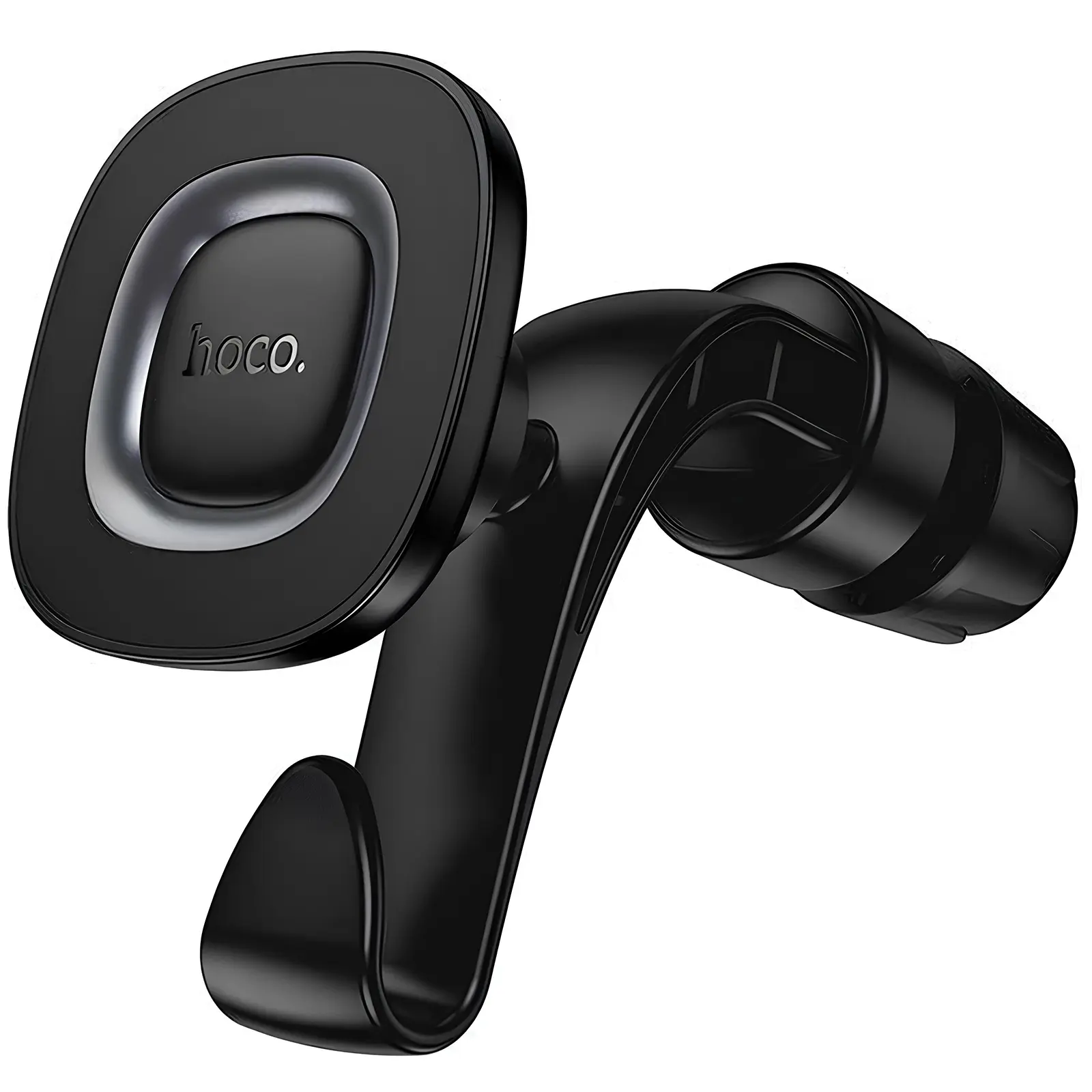 Автотримач Hoco H99 Crown magnetic на підголівник, Black metal gray, купити оптом з доставкою