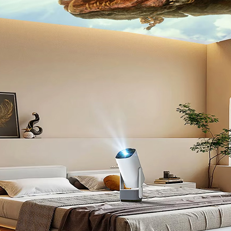 Проектор 4k Android K2 with battery 5200 mAh на картинке №4